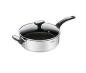 Sauteuse inox 26cm avec couvercle Tefal E3003304