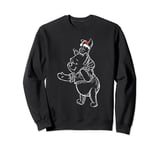 Christmas Winnie The Pooh Piglet Christmas Sweatshirt