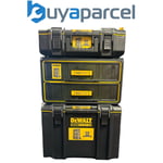 Dewalt Toughsystem Box DWST83295-1 Rolling Mobile Storage Box Trolley 3Piece 