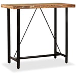 Table de bar Table haute Table de Cuisine Bois massif de récupération 120 x 60 x 107 cm 92766