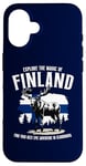 iPhone 16 Finland's Beauty Adventure Nature Outfit Moose Scandinavian Case