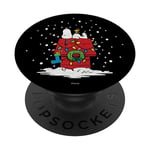 Peanuts Snoopy Christmas Lights PopSockets Adhesive PopGrip