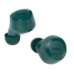 Belkin SoundForm Bolt True Wireless Earbuds, Wireless earphones with up to 28H of battery life and Mono Mode, IPX4 sweat and water resistance, Bluetooth headphones with mic for iPhone, Galaxy and more