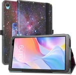 Compatible Avec Teclast P80t Coque,Slim Fit Pu Cuir Etui Et Pliable Stand Housse Support Ultra-Mince Et Léger Etui Case Pour Teclast P80t / Blackview Tab 50 Wifi 8inch Tablet,Galaxy