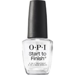 OPI Hoitotuotteet Päällys- ja aluslakka Start To Finish 15 ml (873,33 € / 1 l)