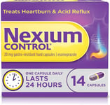 Nexium Control Heartburn Relief Indigestion Acid Reflux 14 Capsules - Fast Relie