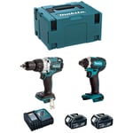 Makita - Kit MK226RTJ (DHP481 DTD152 2 x 5,0 Ah DC18RC makpac 3)