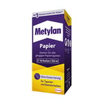 Metylan Colle à Papier Metylan Papier, Colle à Papier Forte pour Papier Peint léger, Normal et Lourd, 1 x 125 g de Colle pour tapisser et bricoler sans conservateurs