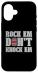 iPhone 16 Rock Em Don't Knock Loves Barrel Horse Riding Barrel Racing Case