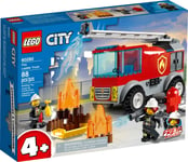 LEGO City 60280 - Pompiers Avec Échelle Neuf 2 Minifugres 88 Kit de Combat