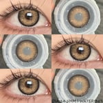 Eyeshare Naturlig Färg Kontaktlinser För Ögon 1Pair Gröna Linser Bruna Elever Mode Blå Linser Årlig Kosmetisk Gras Kontaktar NORWAY-BROWN 0