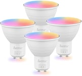 WiFi Smart Bulb GU10, Avatar Controls Music Sync Alexa Spot LED Lights RGBCW No