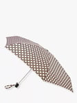 Fulton Tiny No.2 Flower Check Print Folding Umbrella, Multi