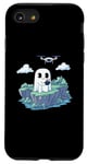 Coque pour iPhone SE (2020) / 7 / 8 Drone drôle fantôme volant Halloween RC Quadrocopter fantôme