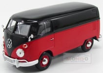 1:24 MotorMax Volkswagen T1 Van 1967 Red Black MTM79342 Modellino