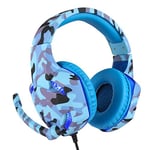 2020 PC camcorder wireless camouflage gaming headset for PS4/PS4 Pro/ for PS3/XBOX 360/ e-sports player stereo headset