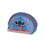 Disney Lilo and Stitch Cake-Casual Oval Coin Purse, Blue, 12 x 9 cm