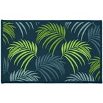 1001kdo - Tapis Multi-usage 50x80cm Blue Vegetal