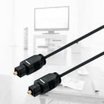 Optique Toslink Câble à Fibre Optique 2,2 MM Longueur 1,5 M Fiche Big Léger