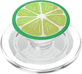 Fruit citron vert - Amusant et sain pour les amateurs de fruits tropicaux PopSockets PopGrip pour MagSafe