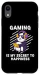 Coque pour iPhone XR Le jeu Kawaii Panda est mon secret pour trouver le bonheur