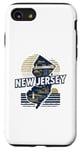 Coque pour iPhone SE (2020) / 7 / 8 État du New Jersey USA