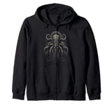 Cthulhu Lovecraft Horror Tentacle Monster Cthulhu Mythos Zip Hoodie