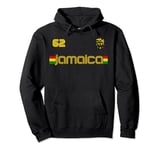 JAMAICA 1962 Jersey Judah Lion Shirt Rasta Jamaican Flag Pullover Hoodie