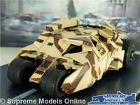 BATMAN BATMOBILE BANE TUMBLER MODEL CAR THE DARK KNIGHT RISES MOVIE 1:43 SCALE K