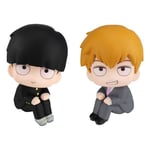 MOB PSYCHO 100 III PVC-statyett - MEGAHOUSE - Shigeo Kageyama och Arataka Rei - 2 exklusiva kuddar