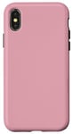 Coque pour iPhone X/XS Rose pivoine