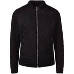 Blouson Guess  Blouson Homme Effet Matelassé Noir