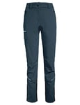 VAUDE Women's Larice Pants III Pantalon Femme, Bleu Acier, 42Short