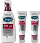 Cetaphil PRO Face Wash 236 Ml with Tinted Moisturiser Day Cream 50Ml and Night C