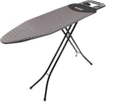 Russell Hobbs - Folding Ironing Board, Adjustable Height, Geometric, Black