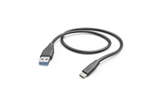 Hama 00201595 USB-kabel 1,5 m USB 2.0 USB A USB C Sort