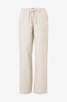 Gina Tricot - Byxor Dina Linen Trousers - Beige