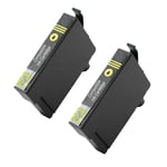 2 Yellow Ink Cartridge For Epson Xp-3100 Xp-3105 4100 Wf-2810dwf 2830dwf 2835dwf