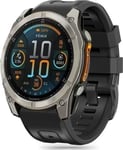 Tech-Protect Tech-Protect Silicone Garmin Fenix 5S / 5S Plus / 6S / 6S Pro / 7S / 8 (43 Mm) Black