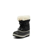 Sorel Yoot Pac Nylon Wp Unisex Kids Winter Boots, Black Toddler 2024, 9 UK