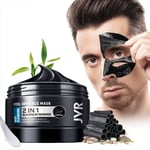 JVR Blackhead Remover Mask for Men Deep Cleansing Bamboo Charcoal Peel Off