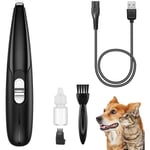 Tondeuse Chien- Tondeuse Chat, Électriques, Silencieuse Tondeuses, usb Rechargeable, Noir