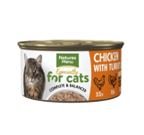 Natures menu Våtfoder för katt kyckling och kalkon 18 x 85 g