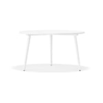 Stolab Miss Tailor dining table round Ø130 cm White 21 täckande. fixed disk