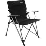 Outwell Goya Foldable Folding Lightweight Portable Camping Arm Chair (Black)