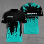 2023 Sommar AMG Petronas F1 Sports T-shirts Formel 1 T-shirts XXL