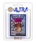 Dedenne ex 239/193 Full Art Téracristal Secrète - Ultraboost X Écarlate et Violet 02 Évolutions à Paldea - Coffret de 10 cartes Pokémon Françaises