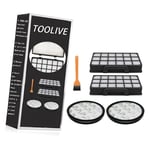 Toolive - Filtre Remplacement pour Rowenta X-Trem Power Cyclonic RO69XX Modèle Aspirateurs Accessoire du Système de Filtration ZR006001