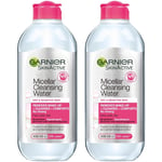 Garnier 2 x Skinactive Cleansing Micellar Water Dry & Sensitive Skin 400 ml