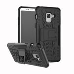 Samsung Galaxy A8 Plus 2018      Heavy Duty Case    Black